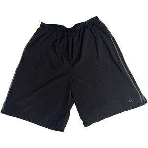 Men's Nike Athletic Shorts M Black Gray